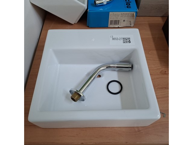 Fonteinset clou, new flush, glans wit - afbeelding 2 van  8