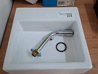 Fonteinset clou, new flush, glans wit - afbeelding 2 van  8