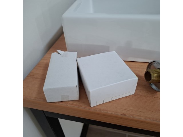 Fonteinset clou, new flush, glans wit - afbeelding 8 van  8