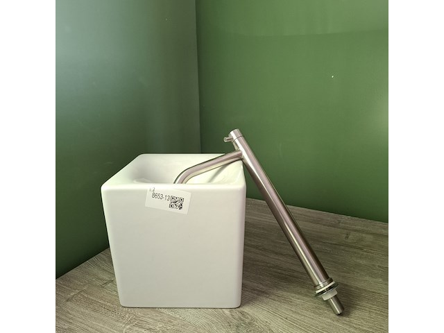 Fonteinset high, square, wit - afbeelding 1 van  8