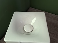 Fonteinset high, square, wit - afbeelding 3 van  8