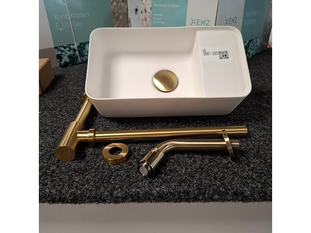 Fonteinset mat wit - afbeelding 2 van  10