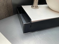 Fonteinset met frame solidsurface kom en rvs kraan - afbeelding 4 van  4