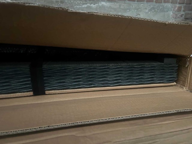 Fonteyn - tuintafel met glasplaat 90x90 cm (5x) - afbeelding 3 van  4