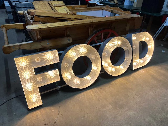Food - lichtreclame - overige restaurantinrichting - afbeelding 1 van  4
