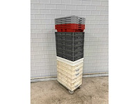 Food krat op transport dolly (20x) - afbeelding 2 van  4
