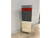 Food krat op transport dolly (20x) - afbeelding 3 van  4