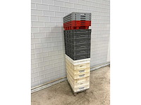 Food krat op transport dolly (20x) - afbeelding 4 van  4
