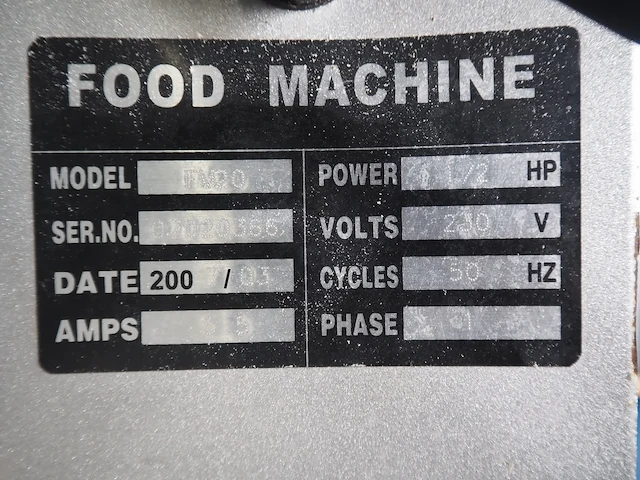 Food machine - afbeelding 7 van  7