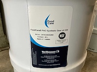 Foodcare synthetische tandwielolie 220 - 60 ltr. drom (nieuw) - afbeelding 3 van  3