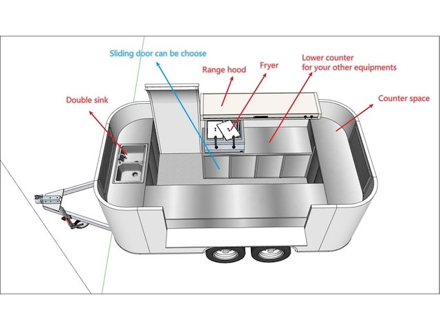Foodtruck chrome, wb-380st - afbeelding 35 van  46