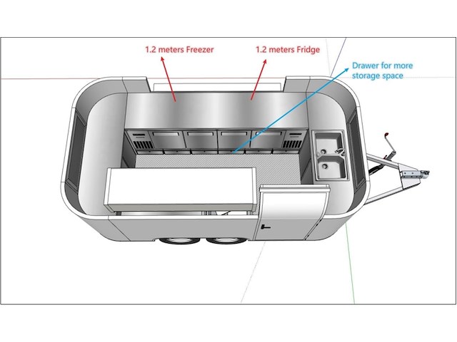 Foodtruck chrome, wb-380st - afbeelding 36 van  46