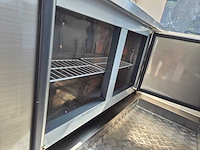 Foodtruck zwart met koelwerkbank en afzuigkap - 2025 - afbeelding 6 van  15