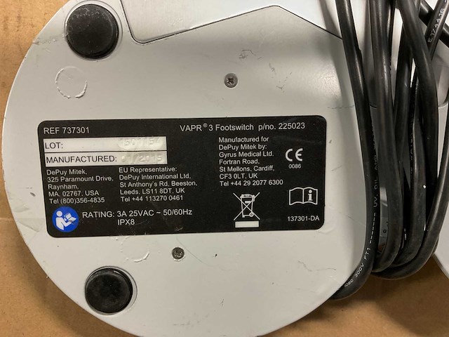 Foot switch - afbeelding 3 van  3
