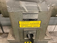 Förbjudet dubbele industriële bandschuurmachine - afbeelding 3 van  8