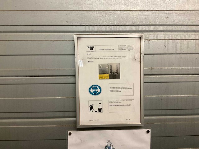 Förbjudet dubbele industriële bandschuurmachine - afbeelding 7 van  8