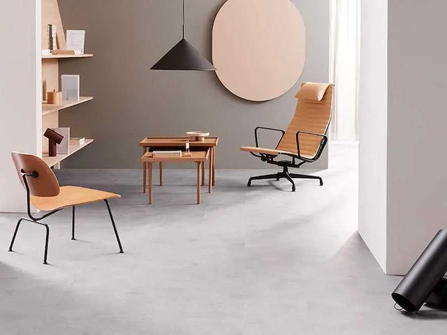 Forbo allura dryback 0.55 pvc lvt tegel 77m2 light cement - afbeelding 1 van  4