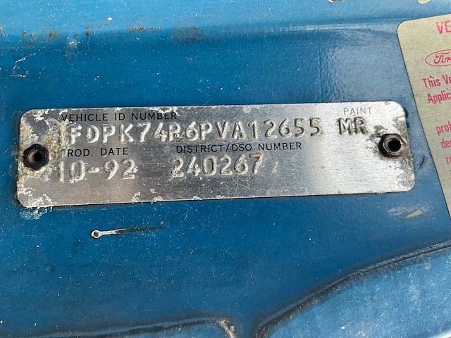 Ford - - f700 - vrachtwagen - afbeelding 9 van  10