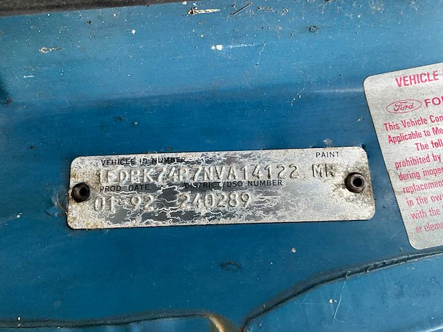 Ford - - f700 - vrachtwagen - afbeelding 20 van  24