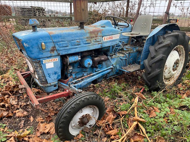 Ford - - oldtimer tractor - afbeelding 1 van  19