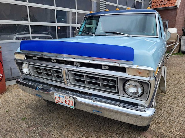 Ford - 1975 - pick up club cab - f250 xlt - personenauto - afbeelding 17 van  19