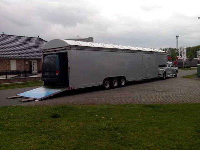 Ford - 1990 - f350 - dually crew cab - big block met podiumtrailer - afbeelding 8 van  12