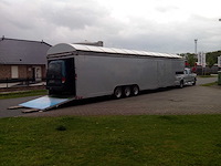Ford - 1990 - f350 - dually crew cab - big block met podiumtrailer - afbeelding 8 van  12