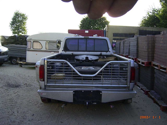 Ford - 1993 - f350 - crew cab dually - 7,3 liter navistar diesel met woontrailer - afbeelding 2 van  38