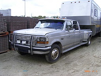 Ford - 1993 - f350 - crew cab dually - 7,3 liter navistar diesel met woontrailer - afbeelding 12 van  38