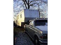 Ford - 1993 - f350 - crew cab dually - 7,3 liter navistar diesel met woontrailer - afbeelding 35 van  38