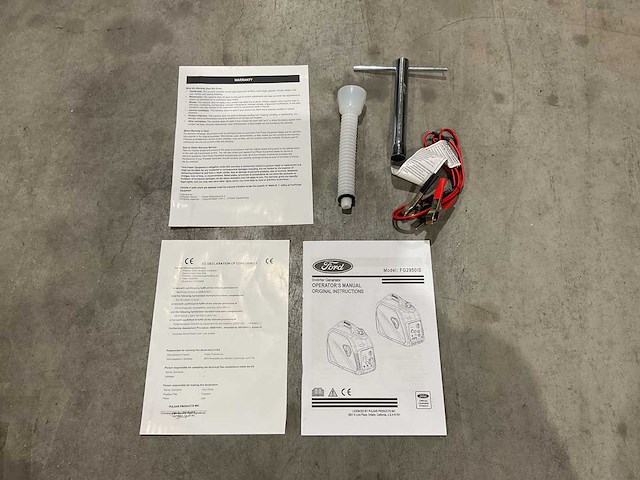 Ford - 2025 - fg2950is - inverters stroomgenerator - afbeelding 10 van  15