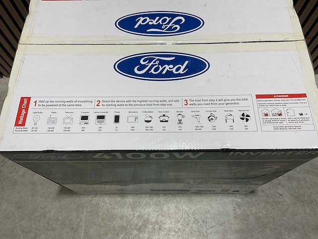 Ford - 2025 - fg5000ise - inverter stroomgenerator - afbeelding 15 van  57