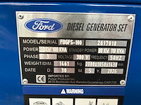 Ford - 2026 - fdgfs-100 - 100 kva noodstroomaggregaat - afbeelding 2 van  23
