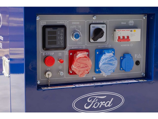 Ford - 2026 - fdt10200se - 7.9 kva diesel generator 3phase - afbeelding 6 van  20