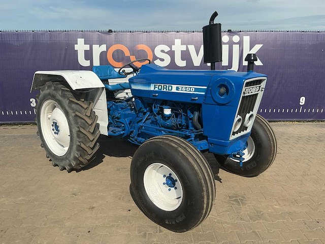 Ford - 3600 - 2wd - oldtimer tractor - afbeelding 4 van  11