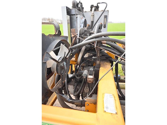 Ford - 8630 power shift - 40km p/u vierwielaangedreven landbouwtractor met hydraulische klepel-maaier opbouw bos type he 7500d met toebehoren - afbeelding 22 van  47