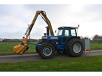 Ford - 8630 power shift - 40km p/u vierwielaangedreven landbouwtractor met hydraulische klepel-maaier opbouw bos type he 7500d met toebehoren - afbeelding 12 van  47