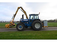Ford - 8630 power shift - 40km p/u vierwielaangedreven landbouwtractor met hydraulische klepel-maaier opbouw bos type he 7500d met toebehoren - afbeelding 34 van  47