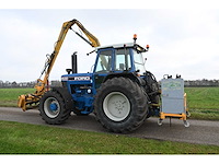 Ford - 8630 power shift - 40km p/u vierwielaangedreven landbouwtractor met hydraulische klepel-maaier opbouw bos type he 7500d met toebehoren - afbeelding 46 van  47