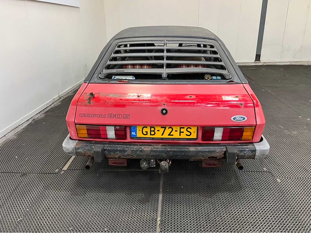 Ford - capri - 2000 s 6 cyl. - oldtimer - 1980 - afbeelding 23 van  26