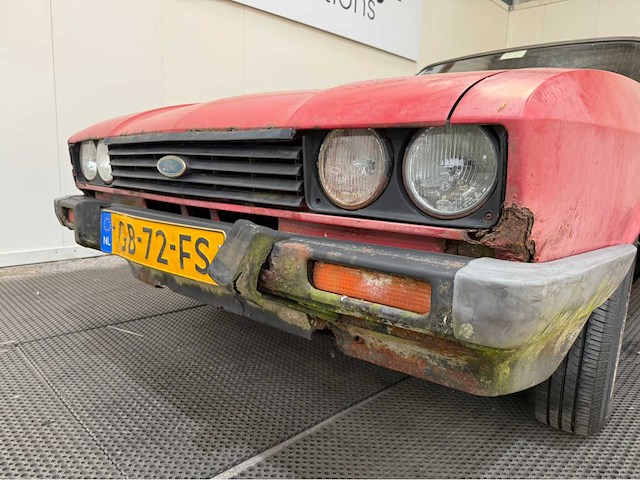 Ford - capri - 2000 s 6 cyl. - oldtimer - 1980 - afbeelding 25 van  26