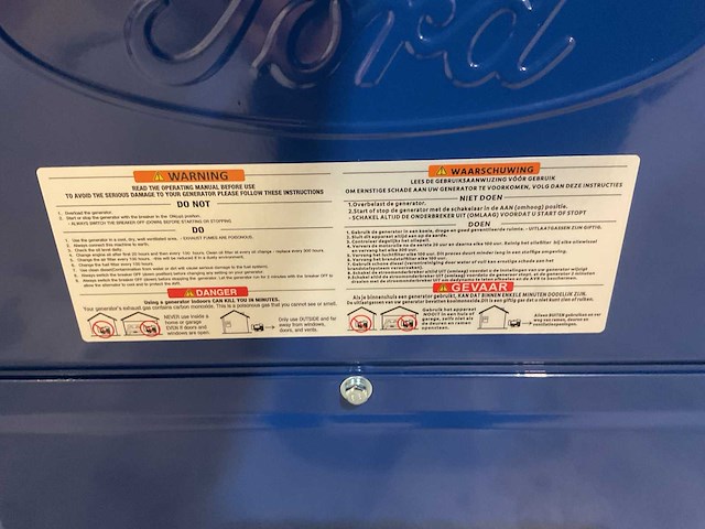 Ford - diesel - power generator - afbeelding 9 van  59