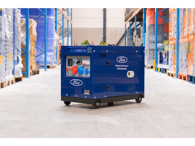 Ford - fdt10200se - 7.9 kva diesel generator 3phase - afbeelding 1 van  17