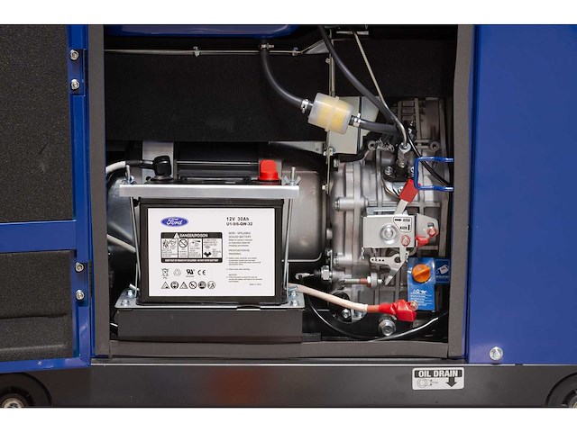 Ford - fdt10200se - 7.9 kva diesel generator 3phase - afbeelding 18 van  18