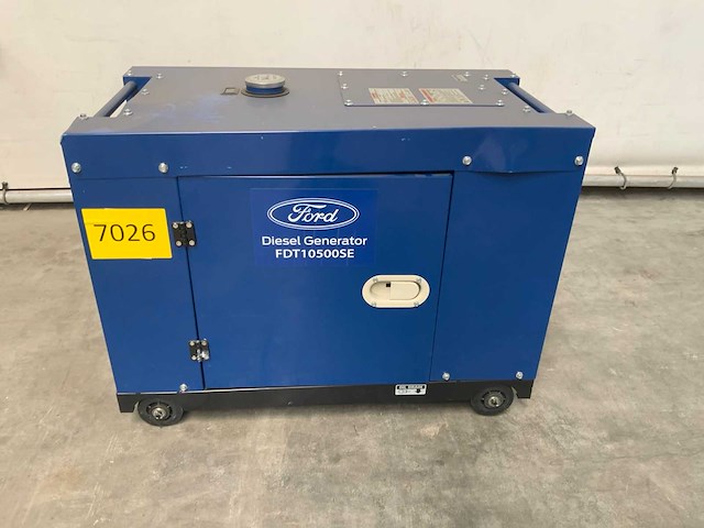 Ford - fdt10200se - 7.9 kva diesel generator 3phase - afbeelding 8 van  9
