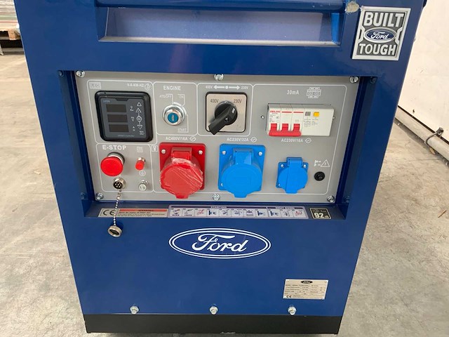 Ford - fdt10200se - 7.9 kva diesel generator 3phase - afbeelding 3 van  9