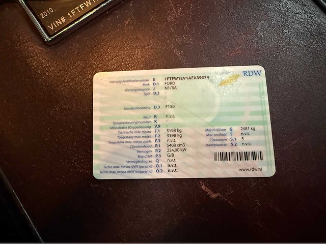 Ford - harley - davidson - f150 - bedrijfswagen - 2010 - afbeelding 1 van  9