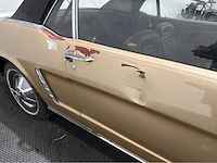 Ford - mustang - cabriolet - oldtimer - 1965 - afbeelding 11 van  37