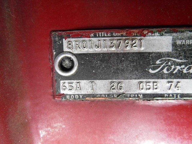 Ford - mustang - oldtimer - afbeelding 29 van  81