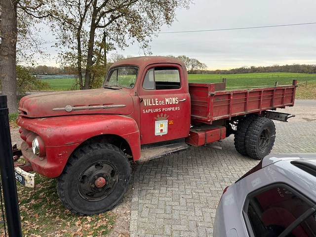 Ford - pick up vrachtwagen - f500 4x4 - oldtimer - afbeelding 4 van  5